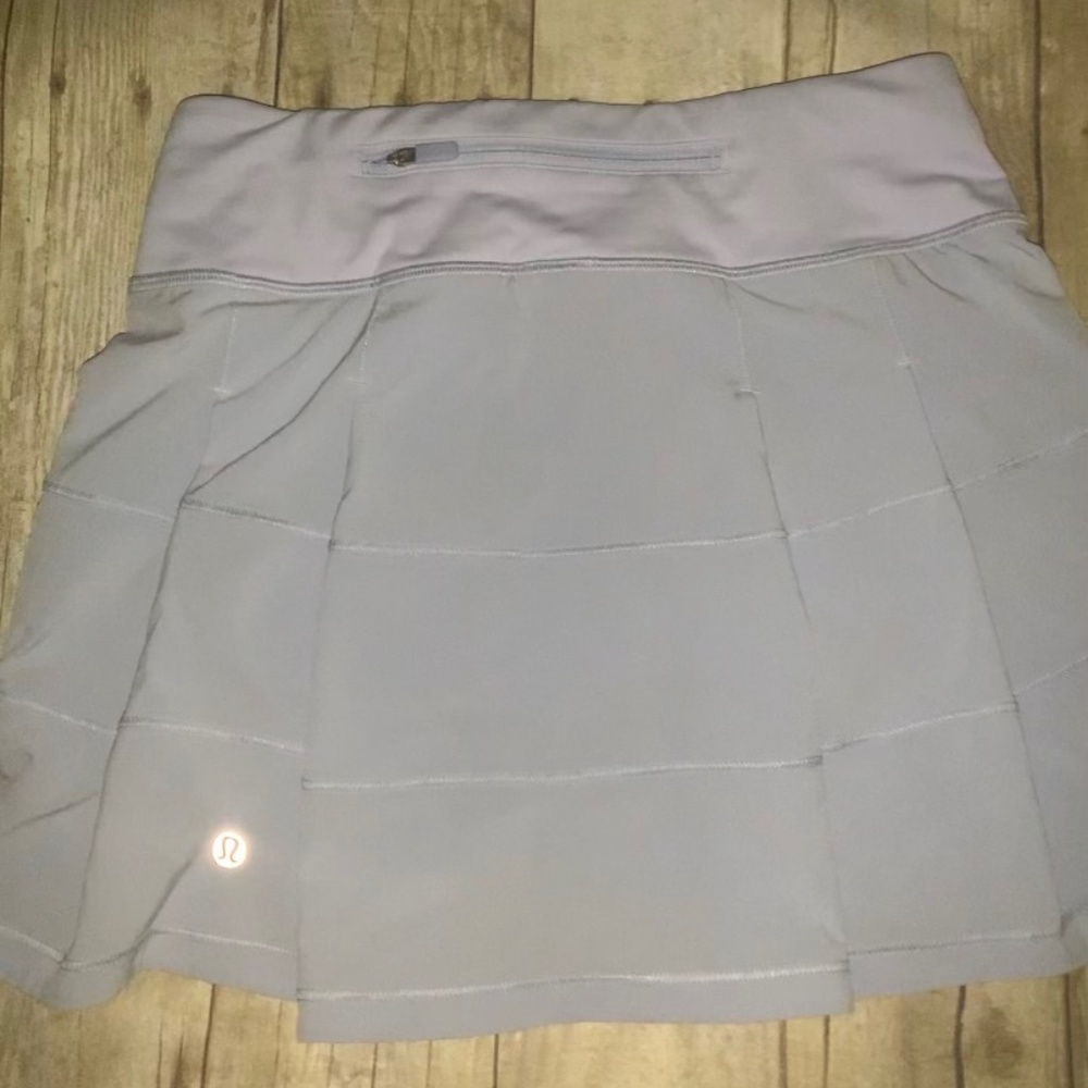 Pastel Blue Lululemon Pace Rival mid rise Skirt size 0